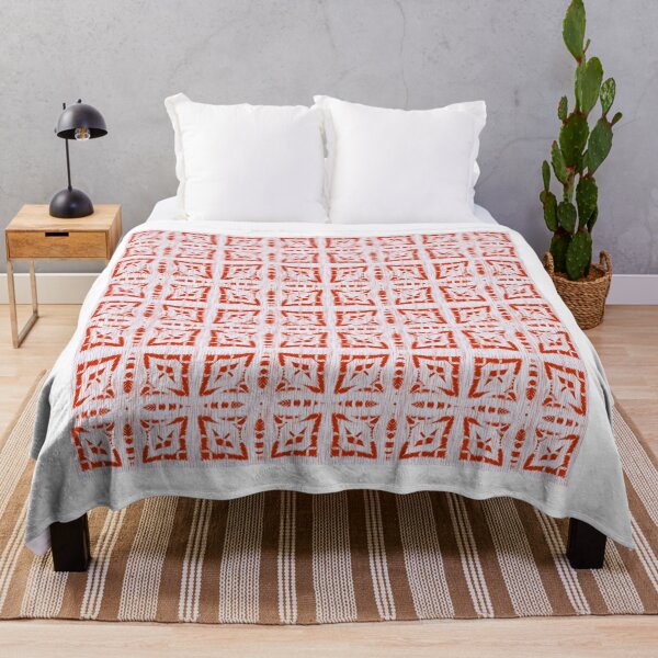 Artikelvorschau, White stripes geometric pattern seamless on red background entworfen und verkauft von NarongStocker37.
