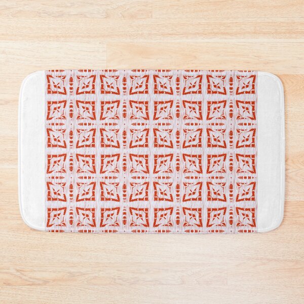 Artikelvorschau, White stripes geometric pattern seamless on red background entworfen und verkauft von NarongStocker37.