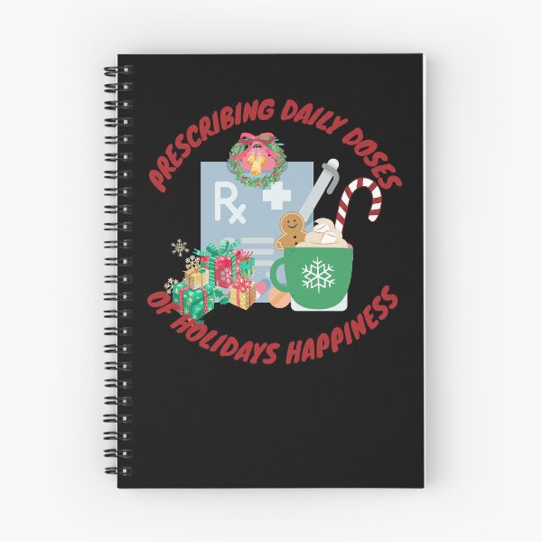 Item preview, Prescribing daily doses of holidays happiness, doctors and nurse designed and sold by NoetherSym.