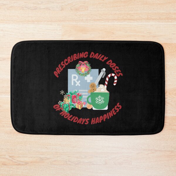 Item preview, Prescribing daily doses of holidays happiness, doctors and nurse designed and sold by NoetherSym.