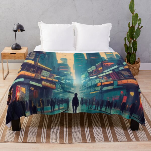 Item preview, Dystopian cityscape designed and sold by Tamas Das.