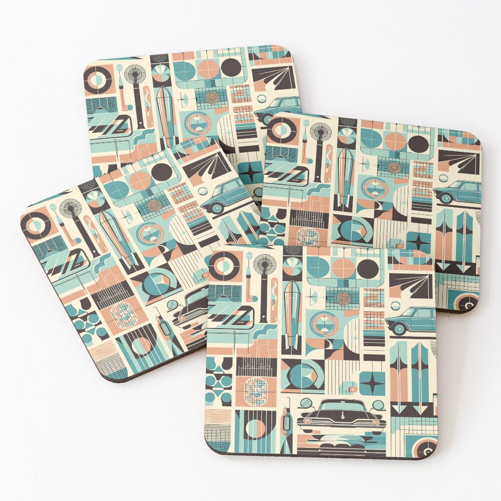 Item preview, Coasters (Set of 4) designed and sold by GraphicsClub.
