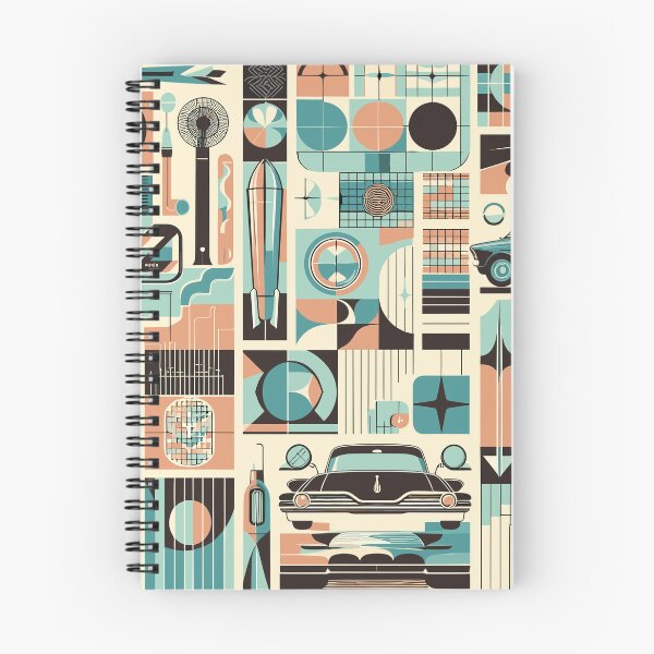 Item preview, Retro Mid Century Modern Pattern designed and sold by GraphicsClub.