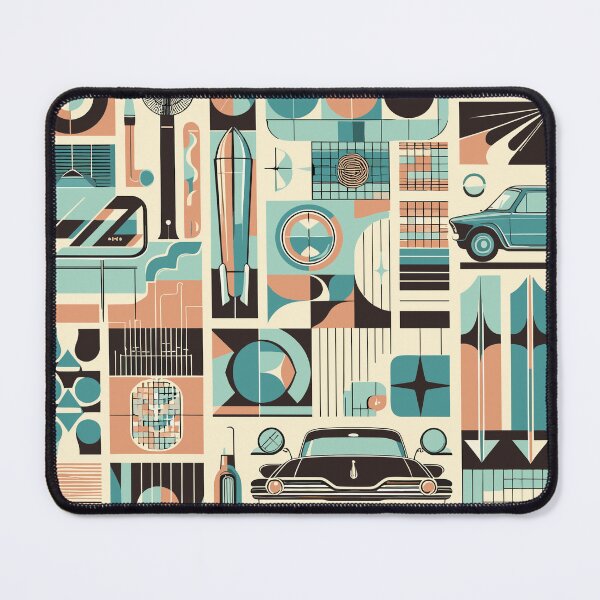 Item preview, Retro Mid Century Modern Pattern designed and sold by GraphicsClub.
