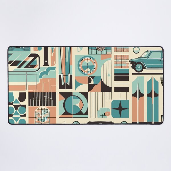 Item preview, Retro Mid Century Modern Pattern designed and sold by GraphicsClub.