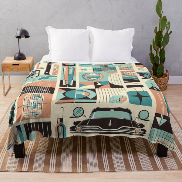 Item preview, Retro Mid Century Modern Pattern designed and sold by GraphicsClub.