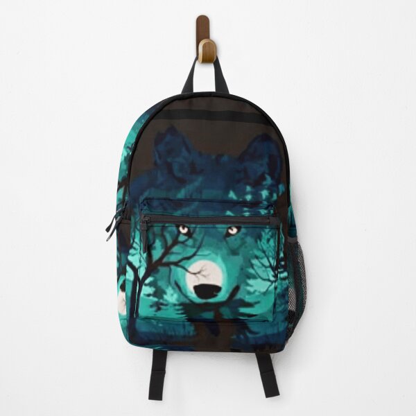Item preview, Wolf in the Moonlight: A Stylishly Scary Night owls  designed and sold by Mahe Jabeen.