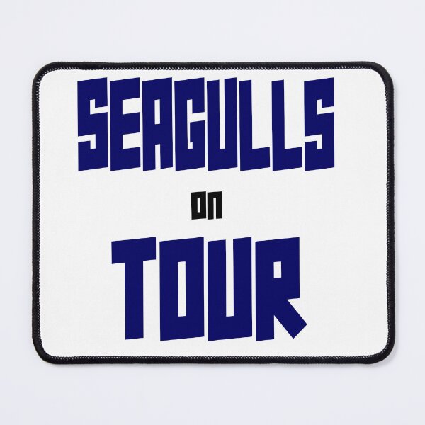 Item preview, seagulls on tour text designed and sold by tomcall7.