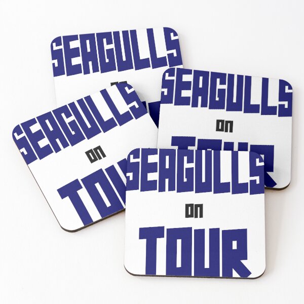 Item preview, seagulls on tour text designed and sold by tomcall7.