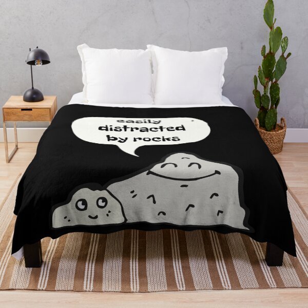 Item preview, Easily Distracted by Rocks designed and sold by NNisu.