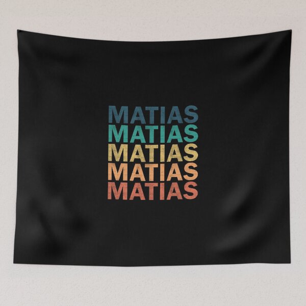 Item preview, Matias Name - Matias Vintage Retro Proud Name designed and sold by LeonorBialasz.