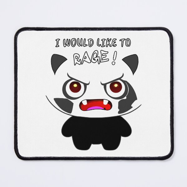 Item preview, I WOULD LIKE TO RAGE ! designed and sold by HippoInkStudio.