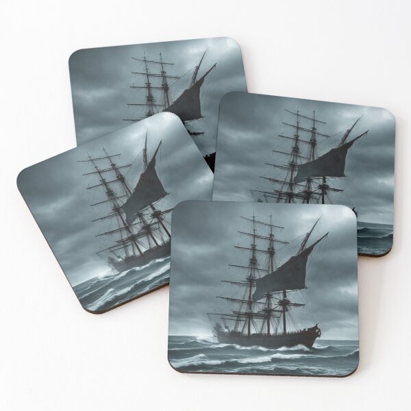 Item preview, A Ship Sailing Into a Raging Tempest designed and sold by Myahashaye.