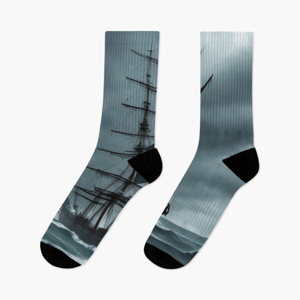 Item preview, A Ship Sailing Into a Raging Tempest designed and sold by Myahashaye.
