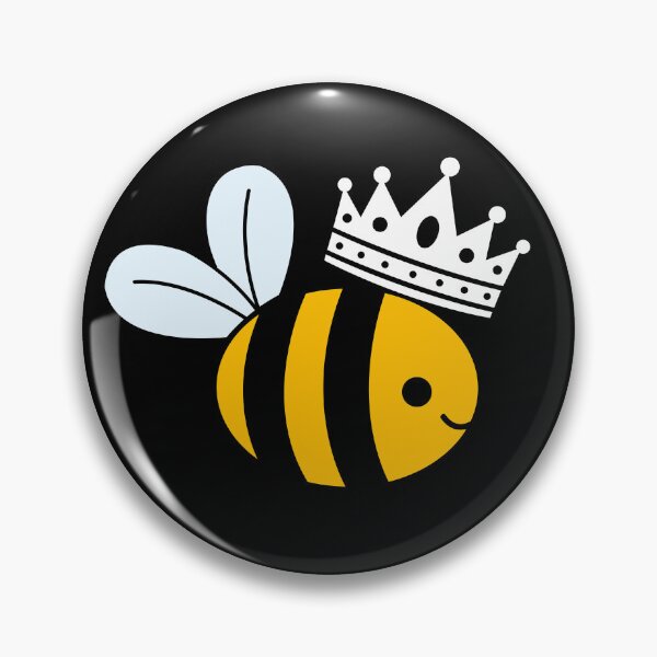 Item preview, Queen Bee - Smiley Face And Crown designed and sold by JukeLox.