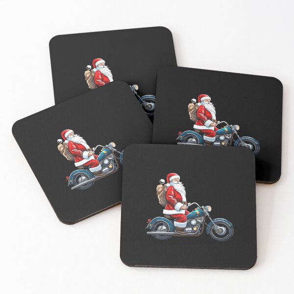 Item preview,  Christmas Santa Driver Motocycle ,Christmas vibes ,Christmas 2023 , Christmas gift ,funny Christmas gift  designed and sold by Ilyanaboutique.
