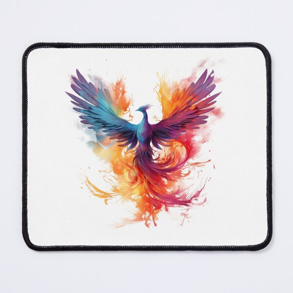 Item preview, Colorful Phoenix Rising designed and sold by spookycutepeeps.