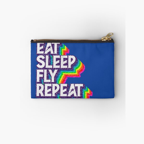 Item preview, Eat Sleep "FLY" Repeat designed and sold by savasanaqueen.