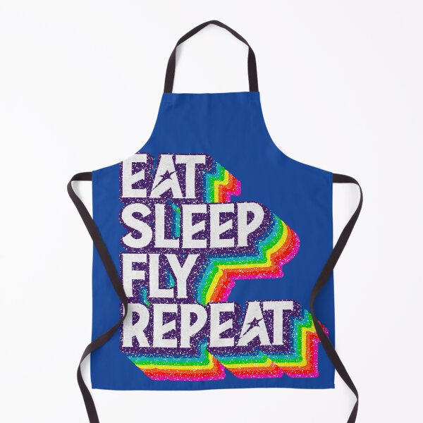 Item preview, Eat Sleep "FLY" Repeat designed and sold by savasanaqueen.