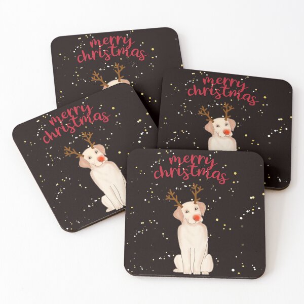 Item preview, Christmas Sweet Funny Labrador Retriever  designed and sold by Mypieceofspace.
