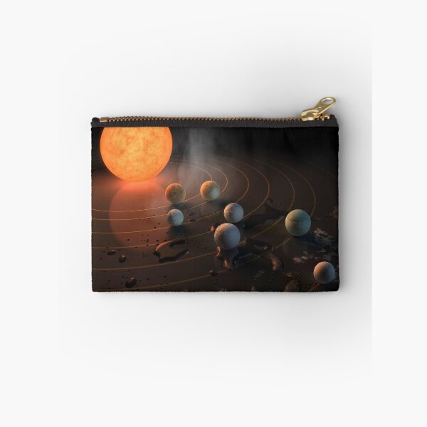 Item preview, STK204786S-TRAPPIST-1's seven planets in orbit around their star. designed and sold by StocktrekImages.