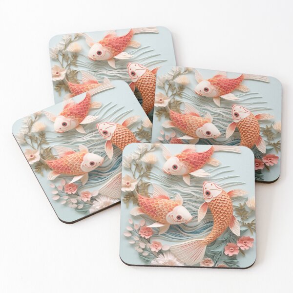 Item preview, Pisces Fish 3D Embroidered Phone Case – Zodiac Dreamy Design designed and sold by Moisky Art.