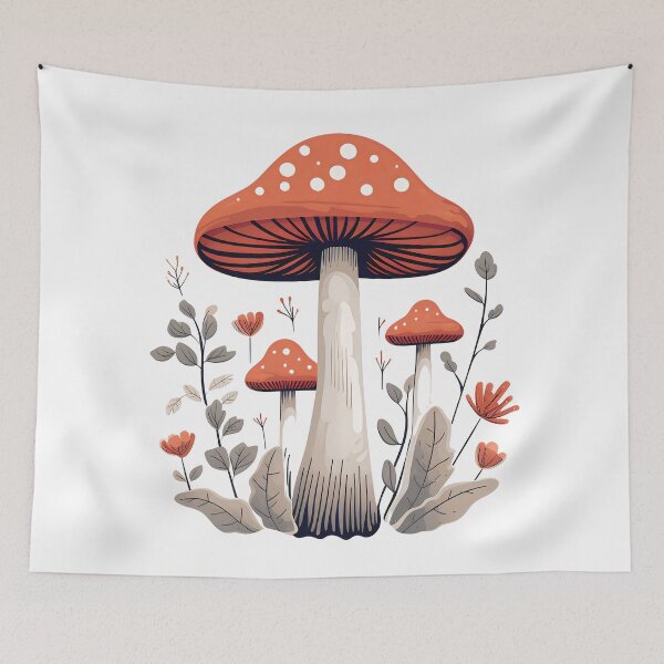 Item preview, Mycological Wonderland - Mushrooms designed and sold by ColorConsole.