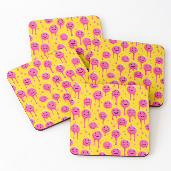 Item preview, Melting Smiley Face Pattern designed and sold by VISIONARTIST.