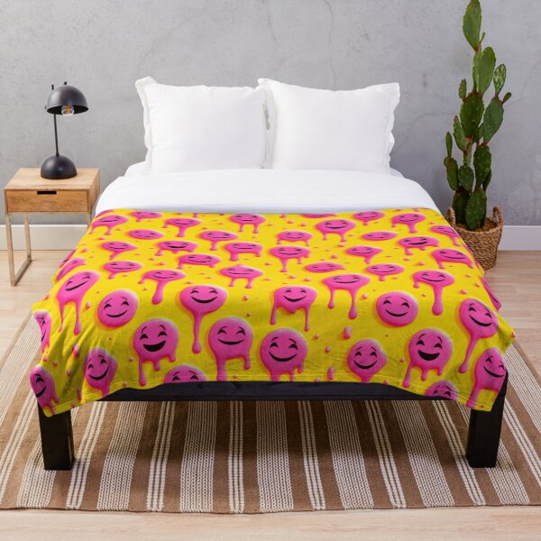 Item preview, Melting Smiley Face Pattern designed and sold by VISIONARTIST.