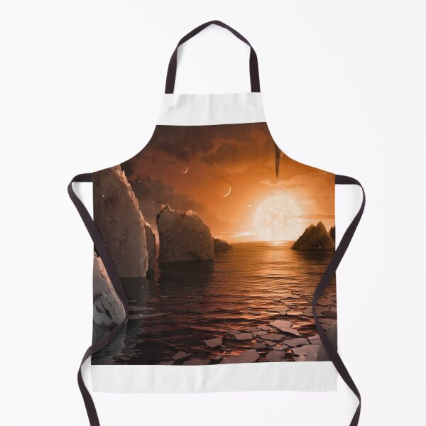 Item preview, STK204787S-Exoplanet TRAPPIST-1f viewed from its icy night side. designed and sold by StocktrekImages.