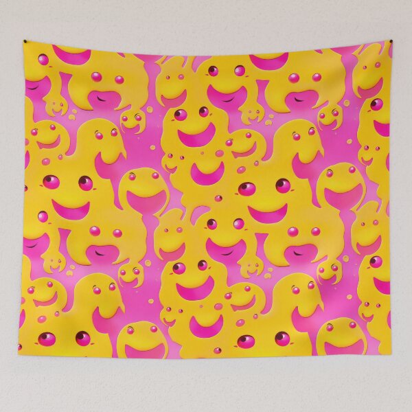 Item preview, Melting Smiley Face Pattern designed and sold by VISIONARTIST.