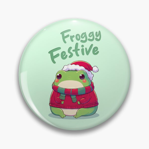 Item preview, Froggy Festive Christmas Frog designed and sold by KAI-Studio.