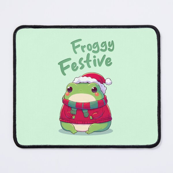 Item preview, Froggy Festive Christmas Frog designed and sold by KAI-Studio.