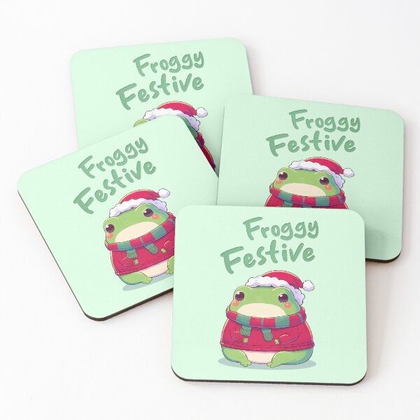 Item preview, Froggy Festive Christmas Frog designed and sold by KAI-Studio.