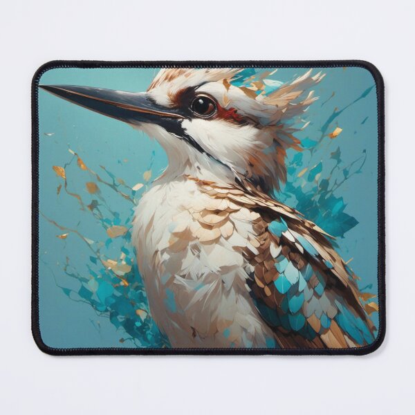 Item preview, Kingfisher Blue & Brown designed and sold by Random Designs.