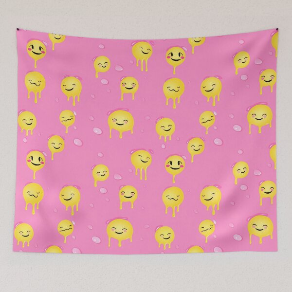 Item preview, Melting Smiley Face Pattern designed and sold by VISIONARTIST.
