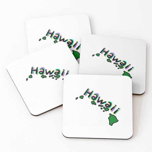 Item preview, Hawaii map with names designed and sold by Maws25.