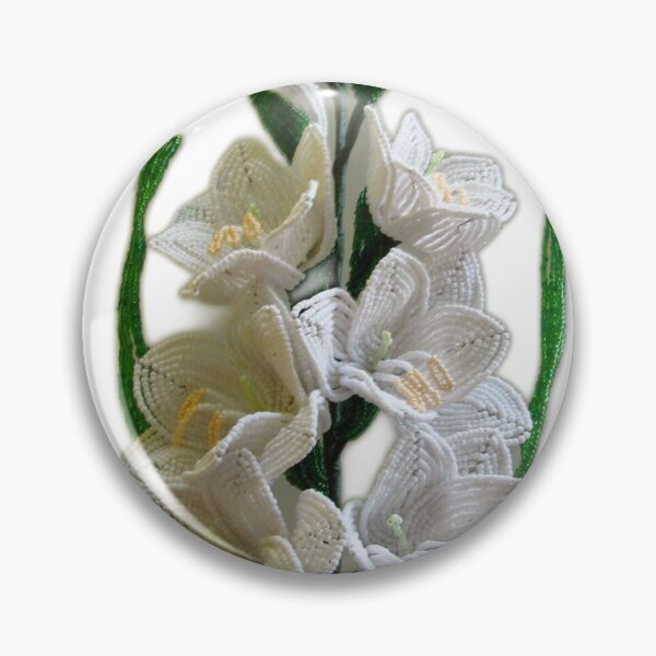 Item preview, The flower made with beads designed and sold by Juviraga.