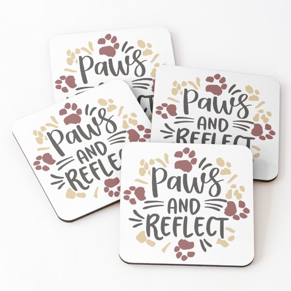Item preview, Paws and Reflect designed and sold by Angry Swan Designs.