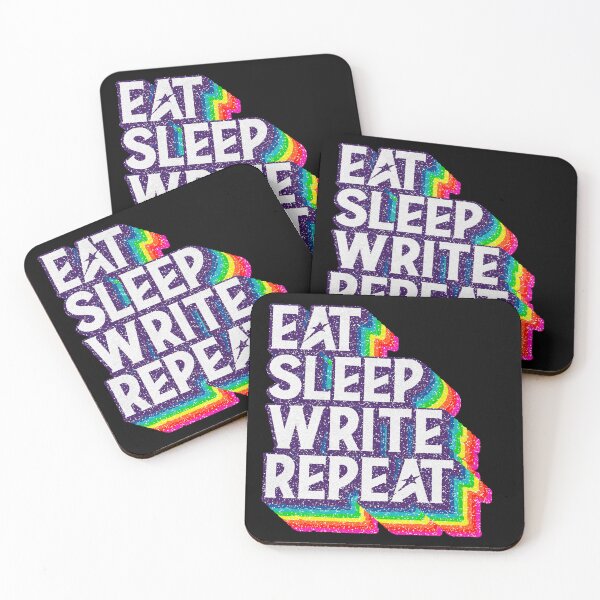 Item preview, Eat Sleep "WRITE" Repeat designed and sold by savasanaqueen.