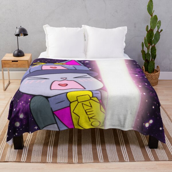 Item preview, HAPPINESS OVERLOAD - purple cartoon character designed and sold by 4ThingTon.