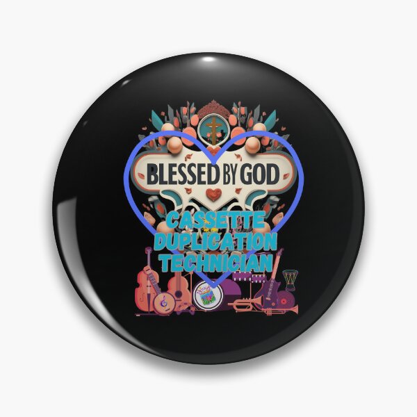 Item preview, BLESSED BY GOD CASSETE DUPLICATION TECHNITIAN designed and sold by carlos crane.