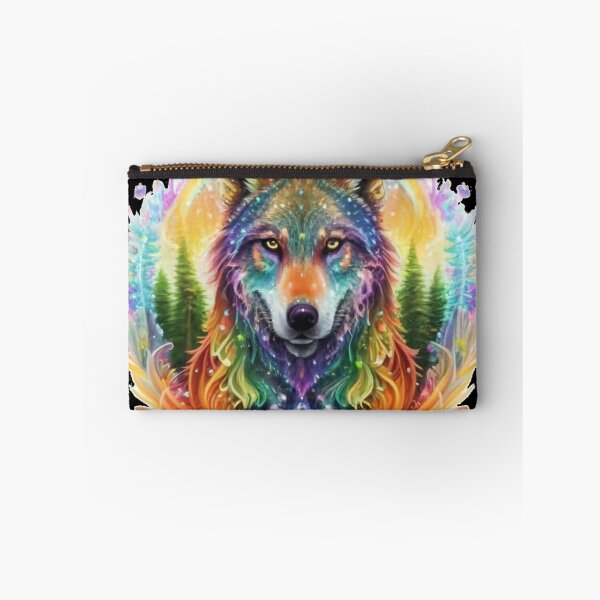 Item preview, Rainbow Crystal Wolf designed and sold by PixelRealm.