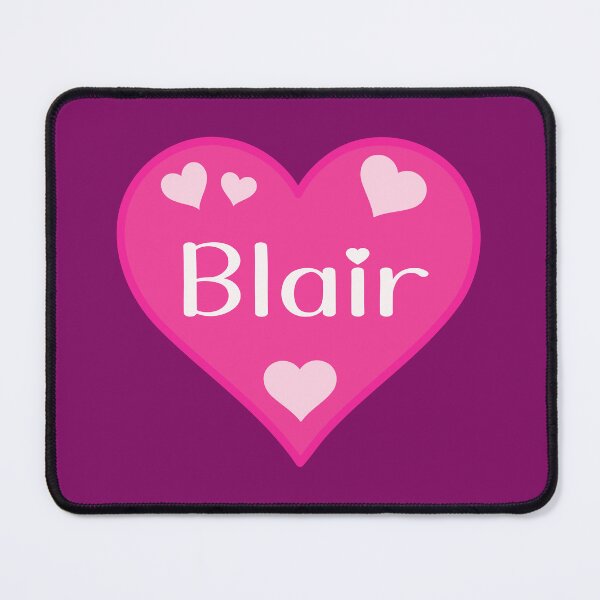 Item preview, Blair Name Pink Heart designed and sold by Jeallan Designs.