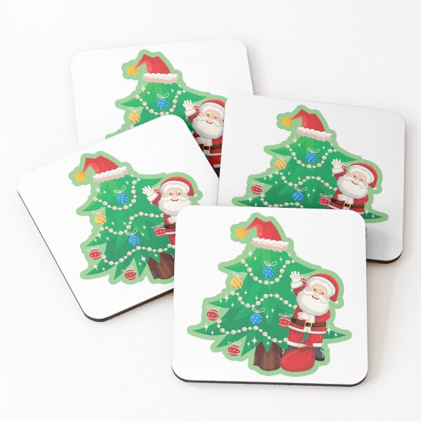 Item preview, christmas, tree, red, white, santa, santa claus, santaclauswithtree designed and sold by Designstation74.