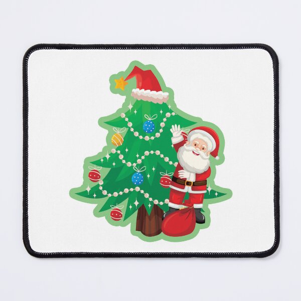 Item preview, christmas, tree, red, white, santa, santa claus, santaclauswithtree designed and sold by Designstation74.