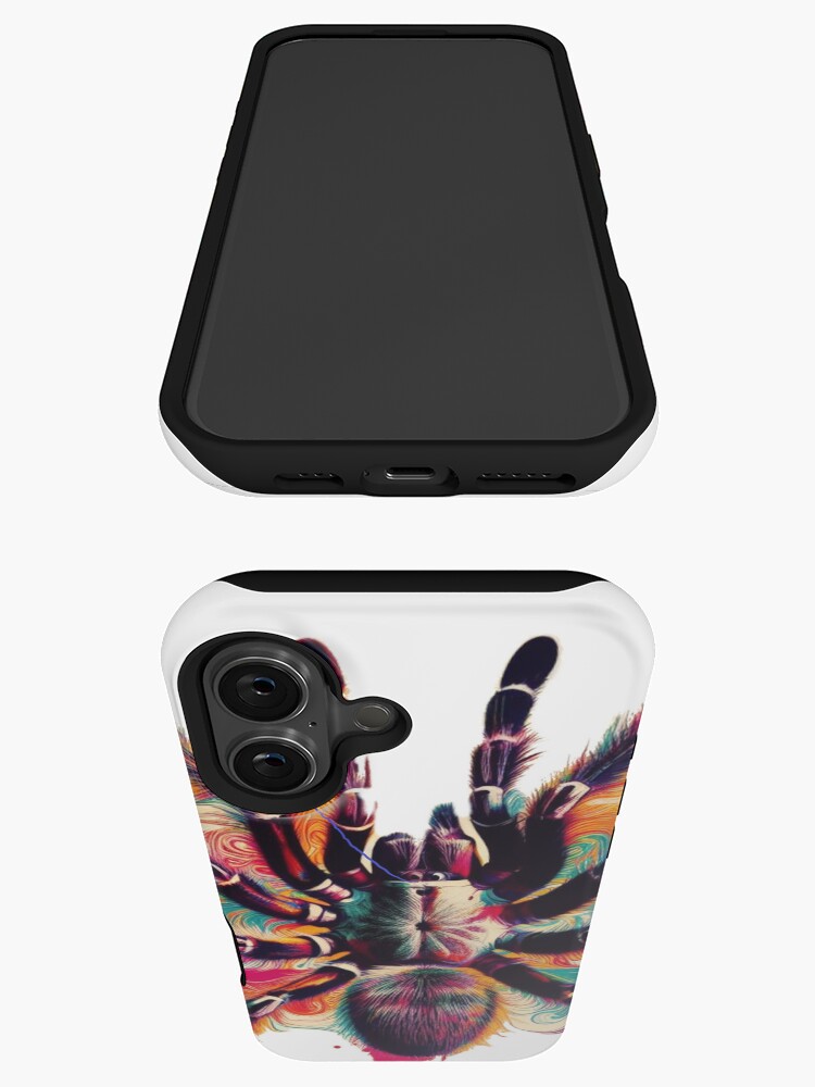 Thumbnail 3 of 4, iPhone Case, Watercolor Spider designed and sold by MiroArtAbstra.