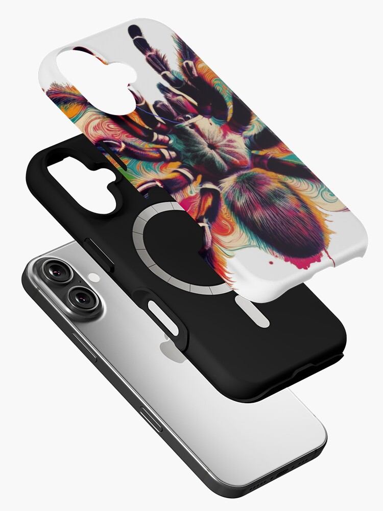 Thumbnail 2 of 4, iPhone Case, Watercolor Spider designed and sold by MiroArtAbstra.
