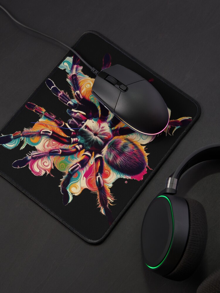 Thumbnail 4 of 5, Mouse Pad, Watercolor Spider designed and sold by MiroArtAbstra.