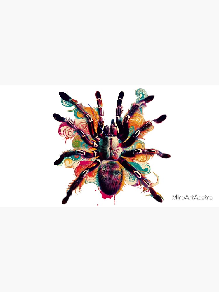 Thumbnail 7 of 7, Cap, Watercolor Spider designed and sold by MiroArtAbstra.
